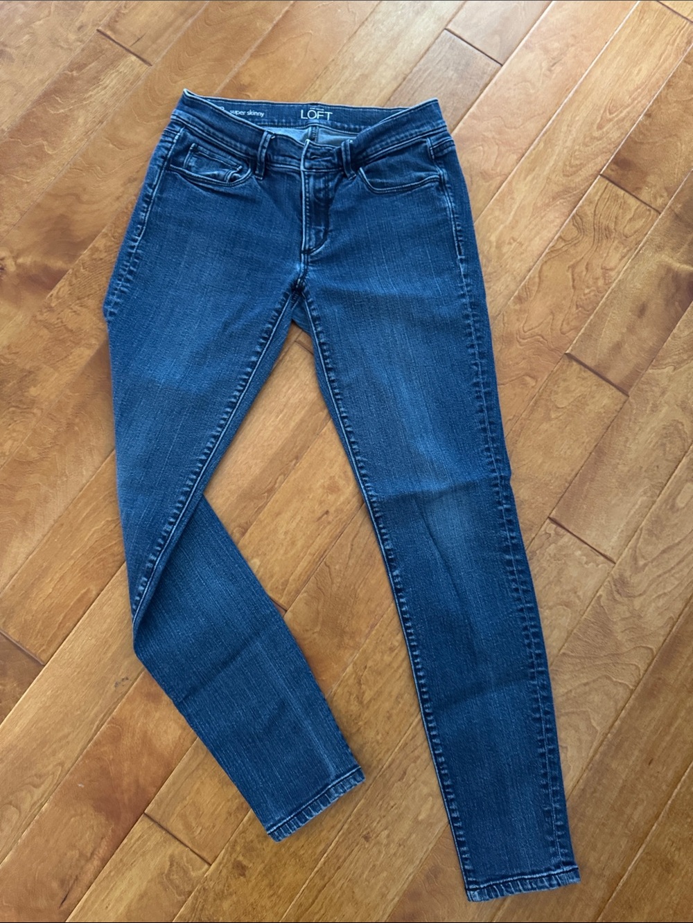 LOFT Indigo Skinny Jeans for Women